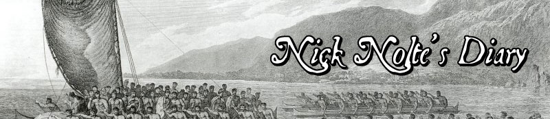 Nick Nolte's Diary